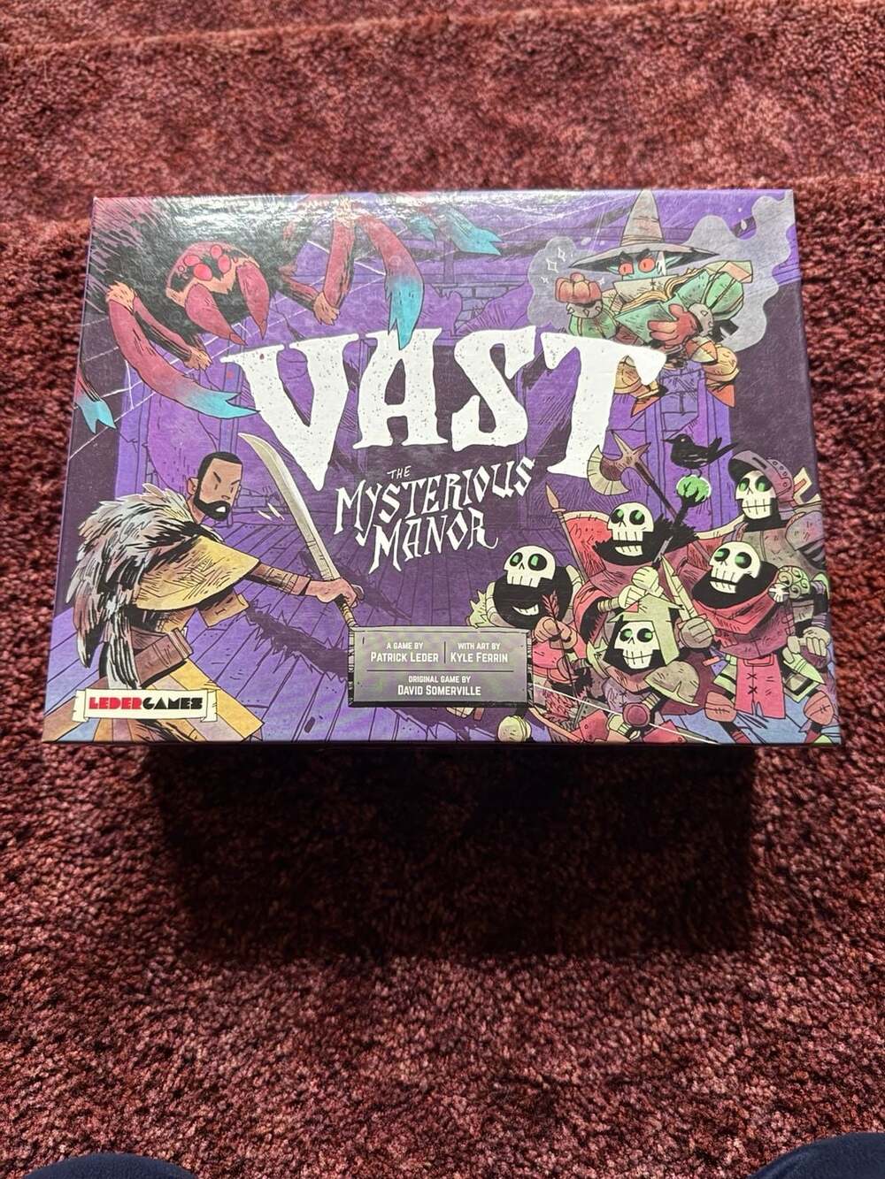 Vast: The Mysterious Manor Board Game by Leder Games
